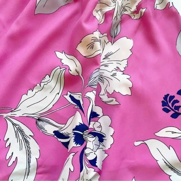 Yumi Kim One Shoulder Pink Floral Mini Dress NWT M - Picture 9 of 11